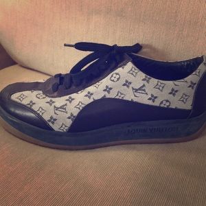 Authentic Louis Vuitton Sneakers- blue